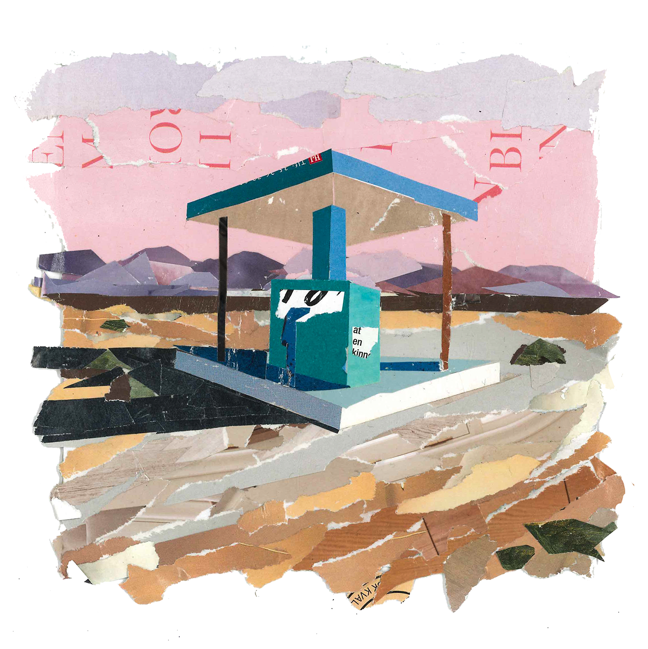 Gas station - Print
