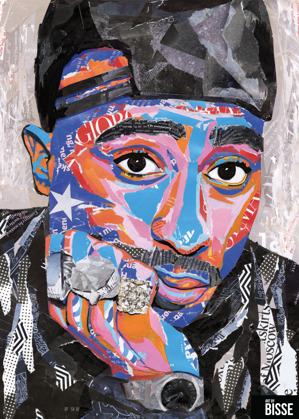 Tupac – Kunstplakat (A2)